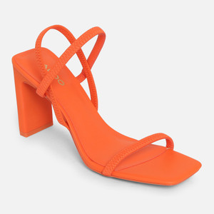 Aldo orange heels hot sale