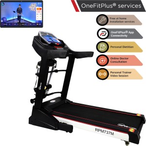RPM Fitness RPM737M 3 HP Peak Multifunction with Free Installation & Massager Treadmill