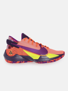 NIKE Orange Purple ZOOM FREAK 2 Basketball Shoes For Men Buy