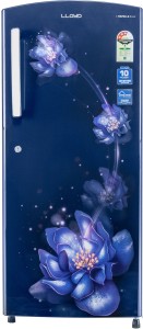Lloyd 225 L Direct Cool Single Door 3 Star Refrigerator(Stellata Blue, GLDF243SSBT2PB)