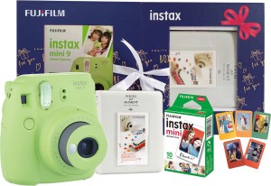 FUJIFILM Instax Treasure Box Mini 9 Instant Camera(Green)