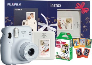 FUJIFILM Instax Treasure Box Mini 11 Instant Camera(White)