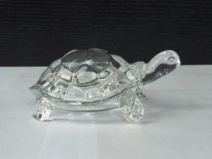 Crystal Tortoise Turtle Idol Statue Home Decor Gift Item for