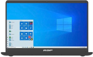 RDP ThinBook Celeron Quad Core - (4 GB/64 GB EMMC Storage/Windows 10 Pro) ThinBook 1010 Laptop(14.1 inch, Black, 1.4 kg)