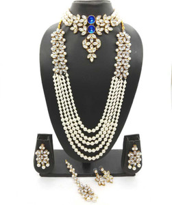 Blue deals necklace flipkart
