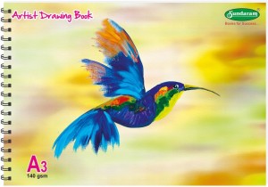 NAVNEET Youva Wiro Bound Drawing Book 27.5x35 cm Sketch Pad