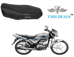 TMH SEAT COVER 2019 Splendor Pro CLOUD SILVER HEAVY MATERIAL LONG LASTING NEXT GENERATION MANUALLY INSTALL GURANTED BLACK COLOR Single Bike Seat Cover For Hero Splendor Pro Price in India Buy TMH SEAT...