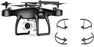TECHON HD Camera Black Drone with 4 extra guard Drone