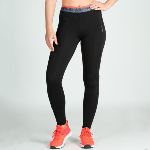 DOMYOS by Decathlon Solid Women Black Tights - Buy DOMYOS by Decathlon  Solid Women Black Tights Online at Best Prices in India