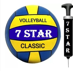 Seven Star Sports seven star volleyball with pump Volleyball - Size: 4