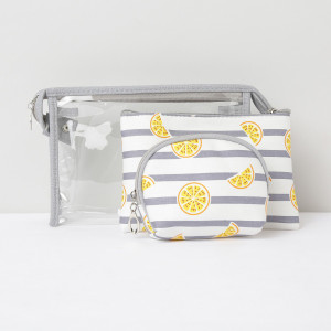 MAX Cosmetic Pouch Set Pouch Grey Price in India Flipkart