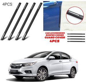 PRTEK 4pcs Car Accessories Bumper Corner Guard Cover Anti Scratch