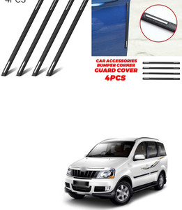 PRTEK 4pcs Car Accessories Bumper Corner Guard Cover Anti Scratch