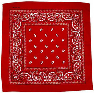 wastvik 100 COTTON MEN HANKY Handkerchief Red Printed