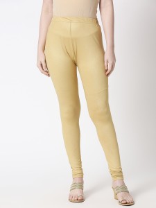 Buy Yellow Leggings for Women by ZRI Online