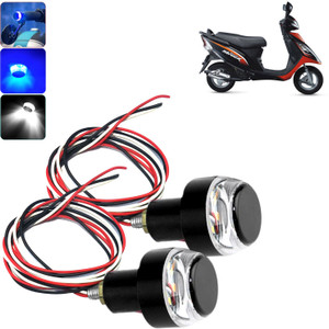 DvineAutoFashionZ LED Indicator Light for Scooty Streak Blue