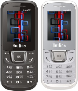 HOTLINE H1282 Combo of Two mobiles(Black : White)