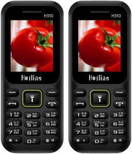 HOTLINE H310 Combo of Two mobiles(Black : Black)