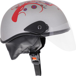Scooty best sale half helmet