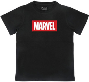 Flipkart Marvel Avengers Boys Printed Pure Cotton Regular T Shirt Round Neck