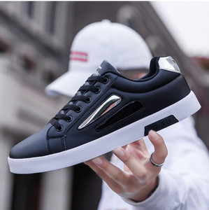 Men's black sneaker shoes clearance