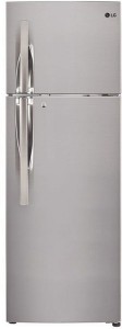 LG 260 L Frost Free Double Door 3 Star Convertible Refrigerator(Shiny Steel, GL-T292RPZX)
