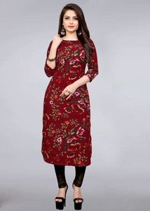KUBERJI Women Printed Straight Kurta Buy KUBERJI Women Printed Straight Kurta Online at Best Prices in India Flipkart