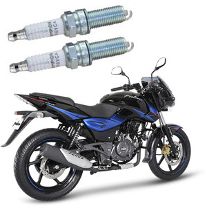 AUTOPLEX Spark Plug for BAJAJ Pulsar all model Premium Quality Standard Size Spark Plug Assembly Compatible for Specific Self Start Pack of 2 Spark Plug for BAJAJ Pulsar all model Premium Quality
