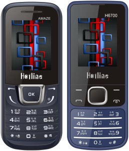 HOTLINE H1282 & H6700 Combo of Two Mobiles(Blue : Blue)
