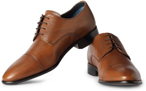 Shop for Men Brown Leather Lace Up Shoes - 890913 Online at 5999.000000.  Get Solid Lace Up Shoes for Men at Louis P… in 2023