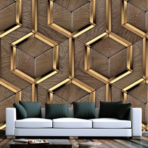 Wood Panel by Albany - Light Brown - Wallpaper : Wallpaper Direct