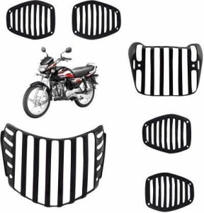 CADEAU CDF840 BIKE HF DELUXE INDICATOR COVER , FRONT HEADLIGHT COVER & REAR TAIL LIGHT COVER Bike Headlight Grill
