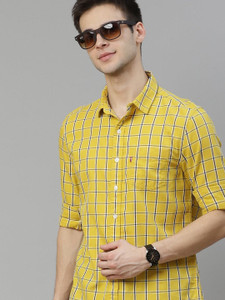 Yellow online levis shirt
