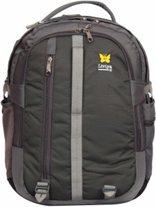 LIVIYA LP 134 37 L Laptop Backpack Grey Price in India Flipkart