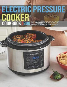 Electric pressure cooker recipe book top