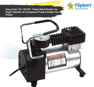 Flipkart SmartBuy 150 psi Tyre Air Pump for Car Bike Price in