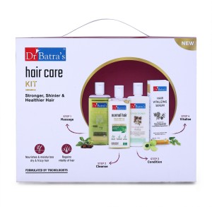 Dr Batra's Hair Care Kit Stronger, Shinier & Healthier Hair - 715 ml