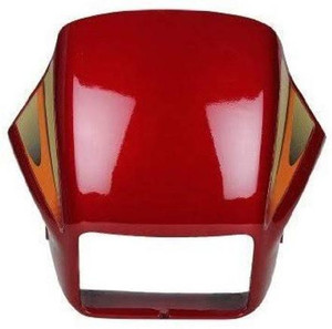 Bullkartzone Heavy Quality Headlight Visor for Hero Honda Splendor