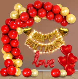 BestDeal247 Solid Happy Birthday Decoration Items