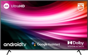 PHILIPS 8200 126 cm (50 inch) Ultra HD (4K) LED Smart Android TV(50PUT8215/94)