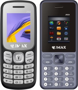 Jmax J32 & J5024 Combo of Two(Black : Dark Blue)