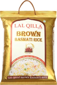 LAL QILLA Brown Basmati Rice 5Kg - Gluten free Brown Basmati Rice