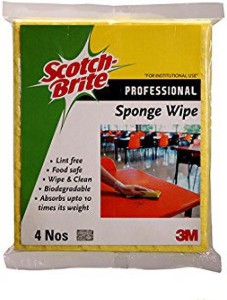 Scotch-Brite Reusable, Biodegradable, Multi-color Sponge Wipe Price in  India - Buy Scotch-Brite Reusable, Biodegradable, Multi-color Sponge Wipe  online at