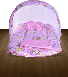 Baby bed with mosquito net flipkart best sale