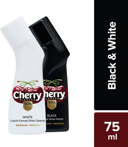 Cherry blossom liquid shoe polish white deals