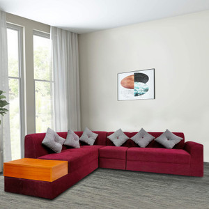 Flipkart l sales shape sofa
