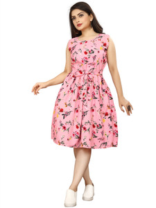 fashionwrld Women A line Multicolor Dress Buy fashionwrld Women