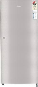 Haier 220 L Direct Cool Single Door 3 Star Refrigerator(Titanium Steel, HRD-2203CTS-E)
