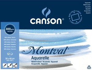 Canson Montval Watercolor Paper, 15 x 20 12 Sheets • Price »