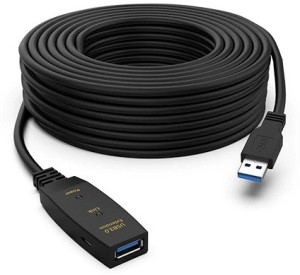 techut Micro USB Cable 10 m 10M USB 3.0 Active Extension Cable with  Repeater booster Signal Amplifier Chipset High Speed 5gbps - techut 